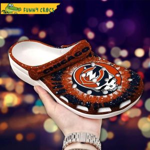 Skull Chicago Bears Crocs