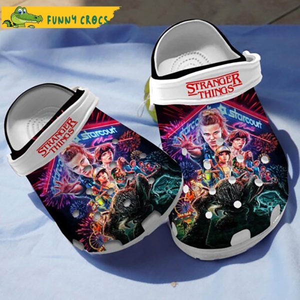 Stranger Things Characters Crocs Clog Slippers