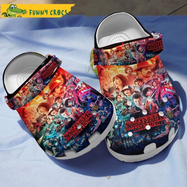 Stranger Things Season 4 Funny Crocs Clog Shoes