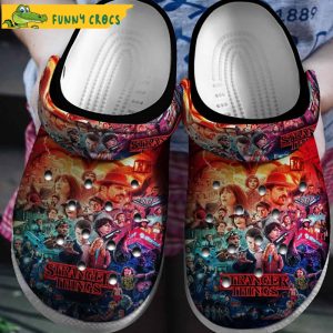 Stranger Things Season 4 Funny Crocs Clog Shoes