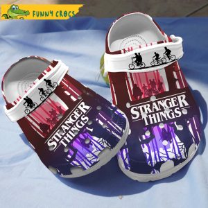 Stranger Things The Upside Down Crocs Clog Shoes