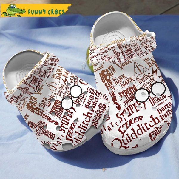 Text Harry Potter Crocs For Adults