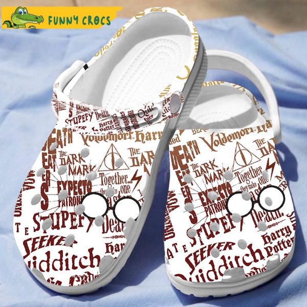 Text Harry Potter Crocs For Adults