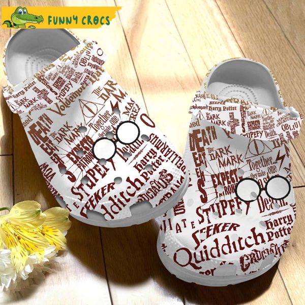 Text Harry Potter Crocs For Adults