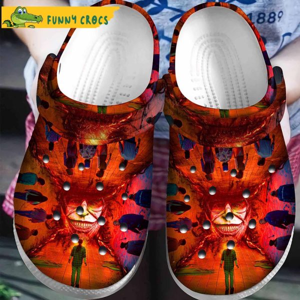 Horror Movie Stranger Things Crocs Clog Shoes