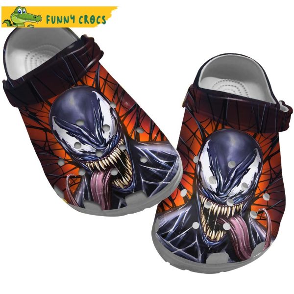 Venom Comic Marvel Crocs