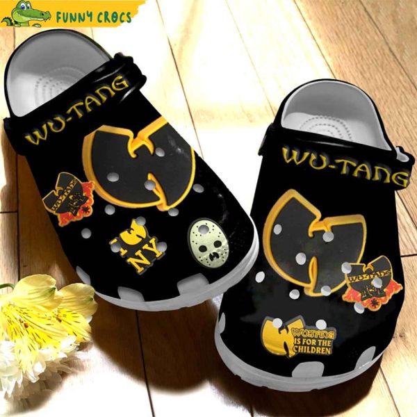 Wu Tang Jibbitz Printed Crocs