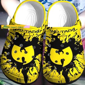 Yellow Wutang Crocs