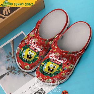 Spongebob Christmas Crocs