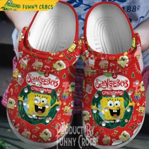 Spongebob Christmas Crocs