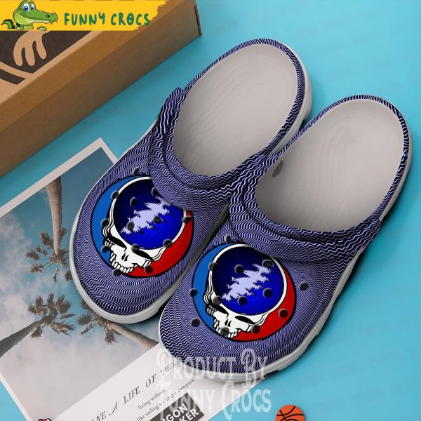 3D Crocs Grateful Dead