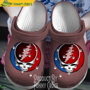 3D Grateful Dead Crocs Slippers