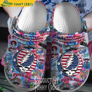 American Grateful Dead Crocs 1