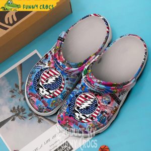 American Grateful Dead Crocs 2