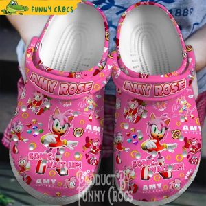 Amy Rose Sonic Crocs