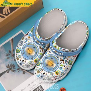 Argentina Messi Champions Soccer Crocs 3