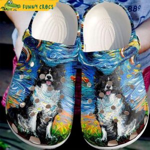 Art Broder Collie Crocs Clogs