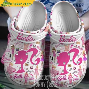 Barbie Gifts White Crocs