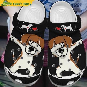 Beagle Dabbing Dog Crocs