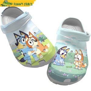 Bluey Funny Crocs