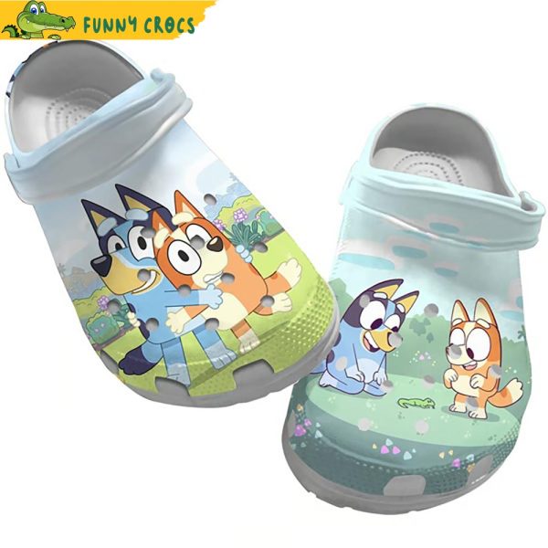 Bluey Funny Crocs