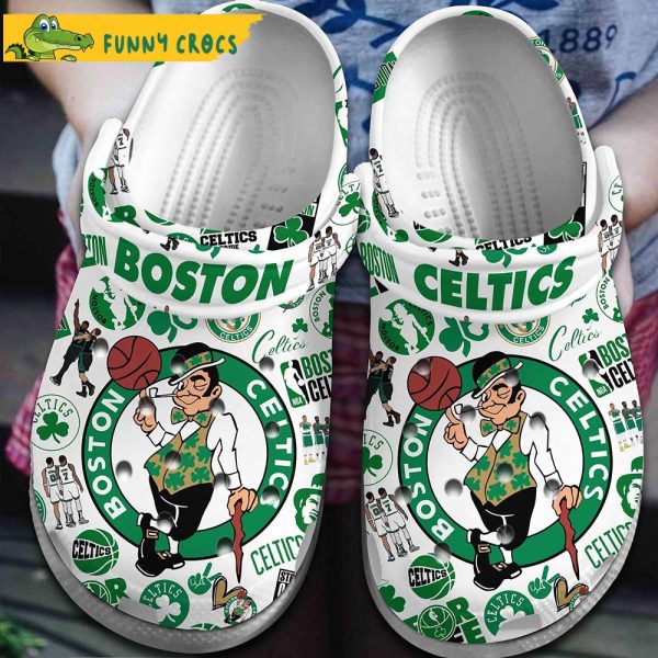 Boston Celtics Crocs By Funny Crocs