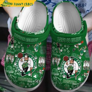 Boston Celtics Gifts Crocs Clog Shoes