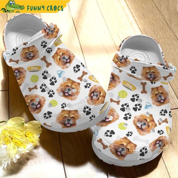 Chow Chow Pattern Crocs