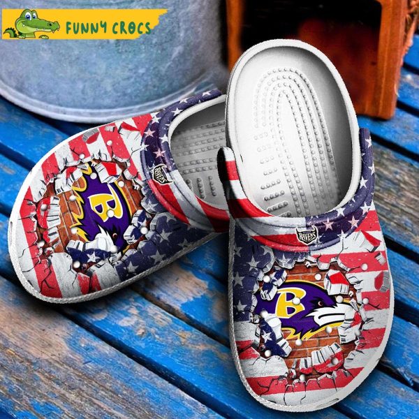 Crocs Baltimore Ravens