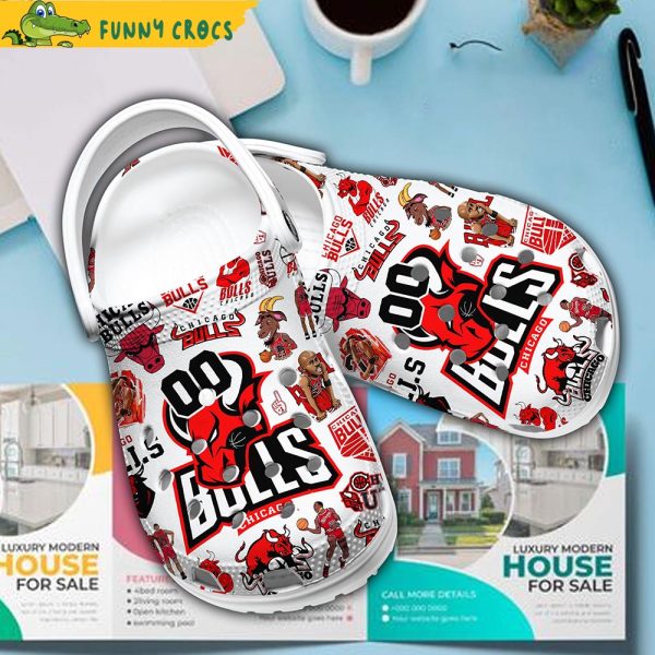 Custom And Number Chicago Bulls NBA Crocs