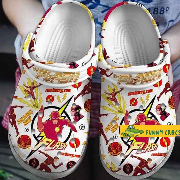 DC The Flash Crocs Shoes