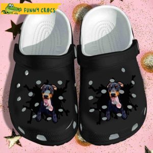 Doberman Crocs By Funny Crocs