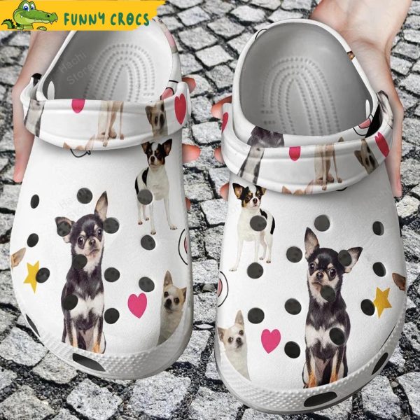 Dog Chihuahua Love Funny Crocs