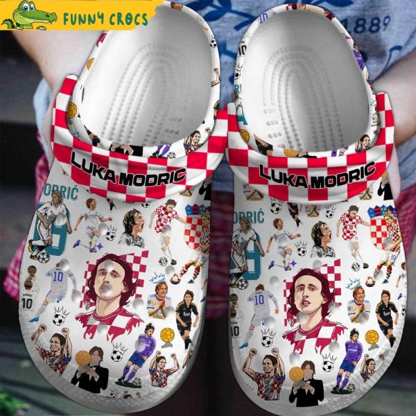 Luka Modric Football Soccer Crocs