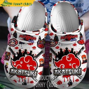 Funny Naruto Akatsuki Crocs