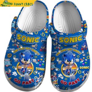 Go Fast Sonic Crocs 2