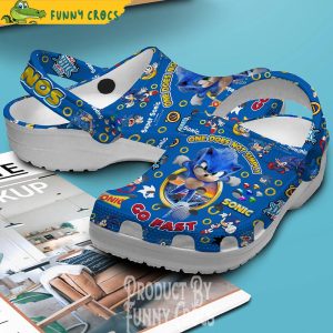 Go Fast Sonic Crocs 3