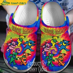 Grateful Dead Bears Crocs Slippers