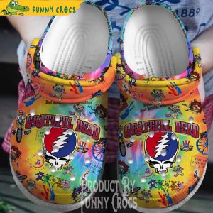 Grateful Dead Bears Hippie Crocs