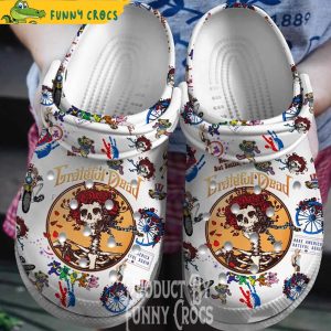 Grateful Dead Bears Skull Crocs