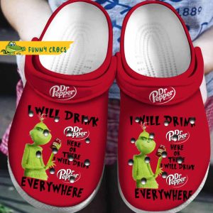 Grich Will Drink Dr Pepper Crocs