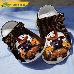 Halloween Black Labrador Crocs