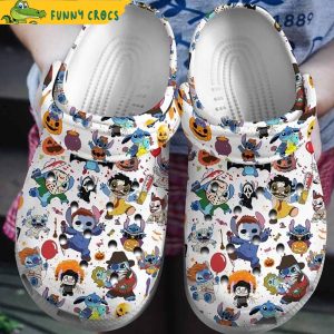 Horror Stitch Crocs Clog Shoes