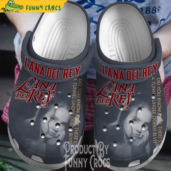 Lana Del Rey Singer Music Crocs Clog Shoes