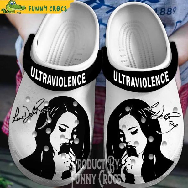 Lana Del Rey Ultraviolence Music Crocs Slippers