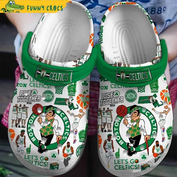 Logo Boston Celtics Funny Crocs