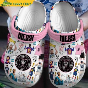 Messi Inter Miami Soccer Crocs