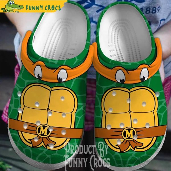 Michelangelo Teenage Mutant Ninja Turtles Crocs Slippers