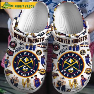 Nba Basketball Crocs Denver Nuggets Shoes