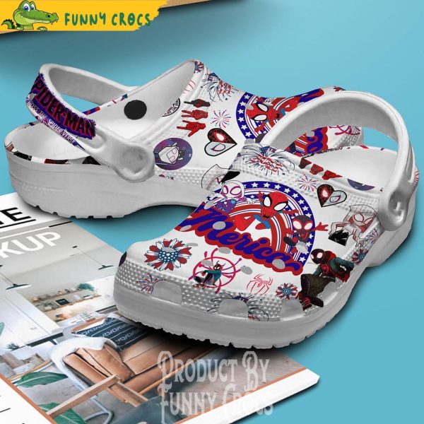 American Across The Spider Verse Spiderman Crocs